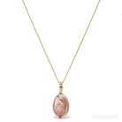 Rhodochrosite Polished Crystal Pendant from Argentina | Venusrox