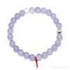 Blue Chalcedony Bead Bracelet from Malawi | Venusrox