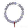 Blue Chalcedony Bead Bracelet from Malawi | Venusrox