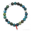 Chrysocolla with Malachite and Cuprite Bracelet from Peru | Venusrox