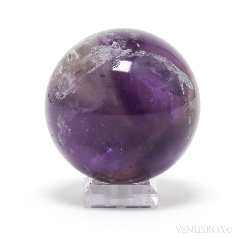 Amethyst Phantom Polished Sphere from Brazil | Venusrox