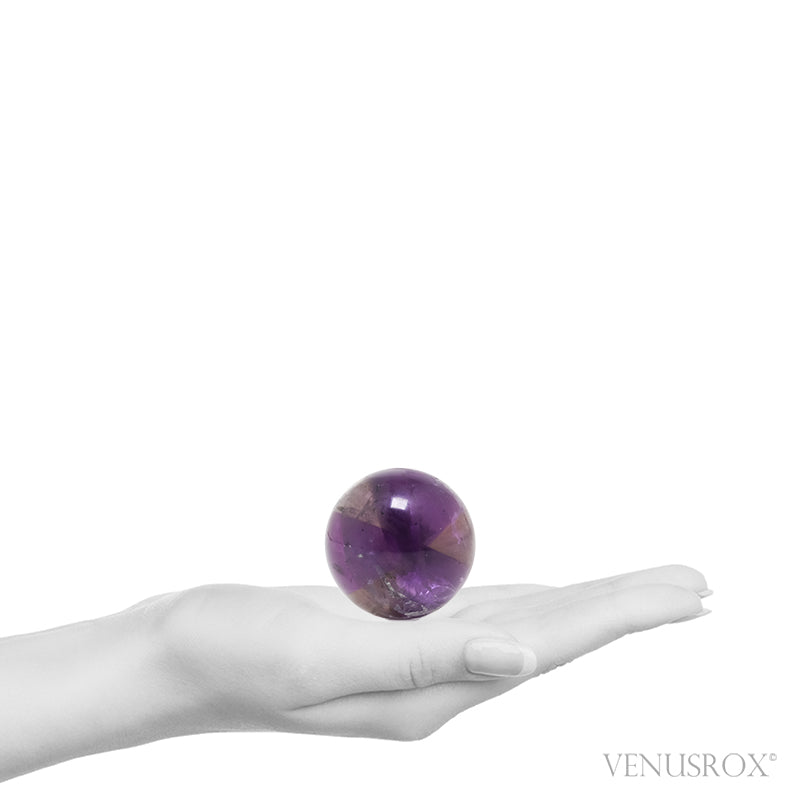 Amethyst Phantom Polished Sphere from Brazil | Venusrox