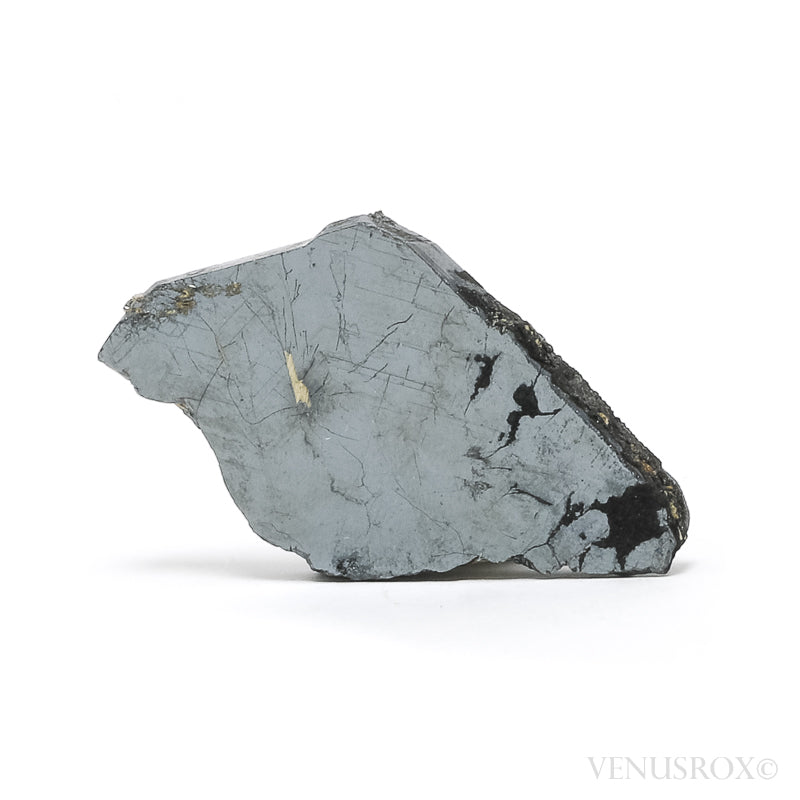 Hematite with Golden Rutile Natural Specimen from Novo Horizonte, Bahia, Brazil | Venusrox