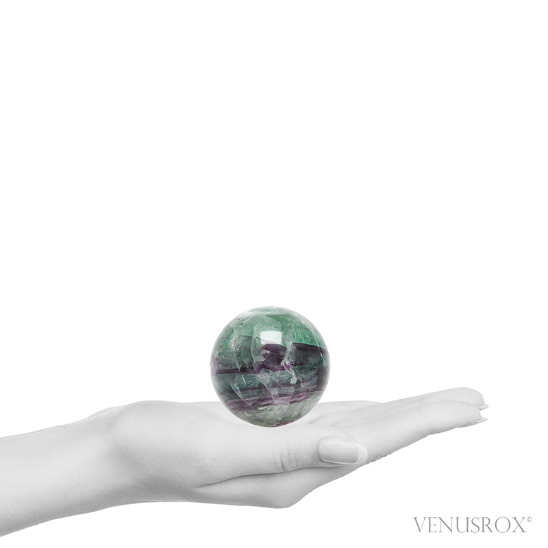Fluorite Polished Sphere from China | Venusrox