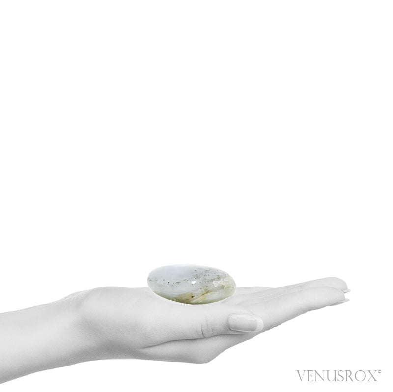 Blue Andean Opal Polished Crystal from the Acari Mine, Caraveli Province, Arequipa Department, Peru | Venusrox