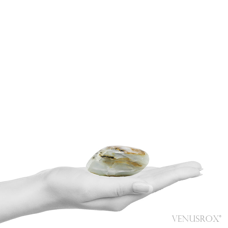 Blue Andean Opal Polished Crystal from the Acari Mine, Caraveli Province, Arequipa Department, Peru | Venusrox