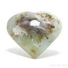 Blue Andean Opal Polished Heart from the Acari Mine, Caraveli Province, Arequipa Department, Peru | Venusrox