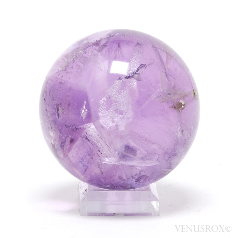 Amethyst Phantom Polished Sphere from Brazil | Venusrox