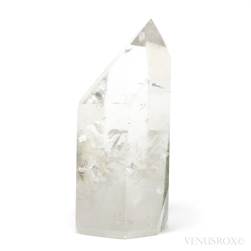 Chlorite Phantom Quartz Polished Point from Brazil | Venusrox