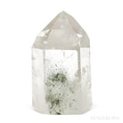 Chlorite Phantom Quartz Polished Point from Brazil | Venusrox