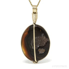 Fire Agate Crystal Pendant from Aguascalientes, Mexico | Venusrox