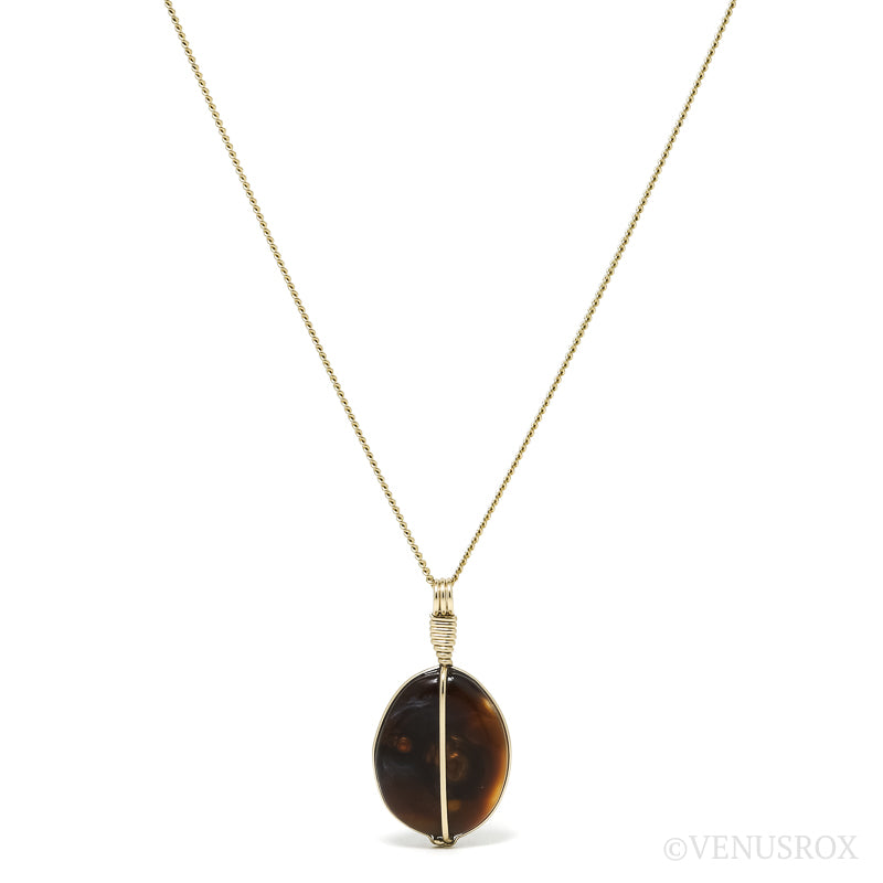Fire Agate Crystal Pendant from Aguascalientes, Mexico | Venusrox