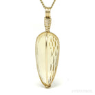 Natural Citrine Polished Crystal Pendant from Madagascar | Venusrox