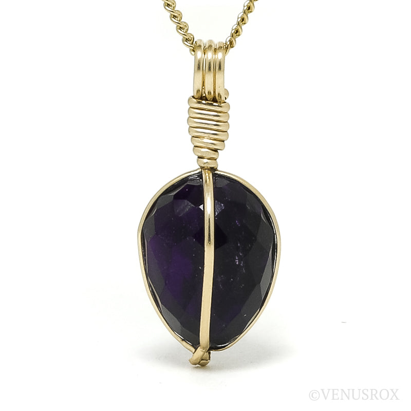 Amethyst Phantom Polished Crystal Pendant | Venusrox