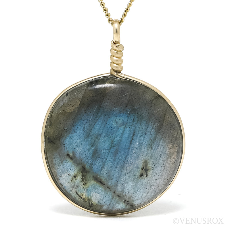 Labradorite Polished Crystal Pendant from Madagascar | Venusrox