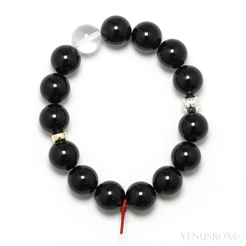 Black Tourmaline Bracelet from Brazil | Venusrox