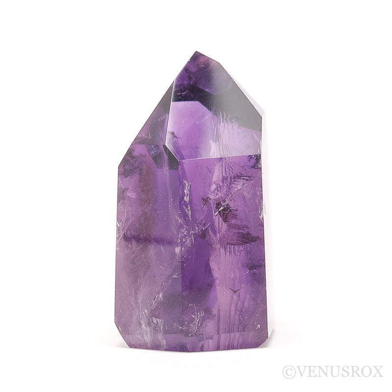 Amethyst Phantom Polished Point from Brazil | Venusrox