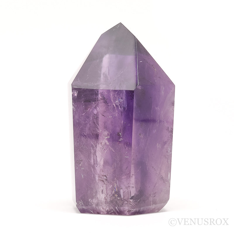 Amethyst Phantom Polished Point from Brazil | Venusrox