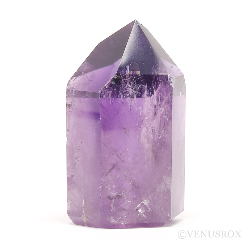 Amethyst Phantom Polished Point from Brazil | Venusrox