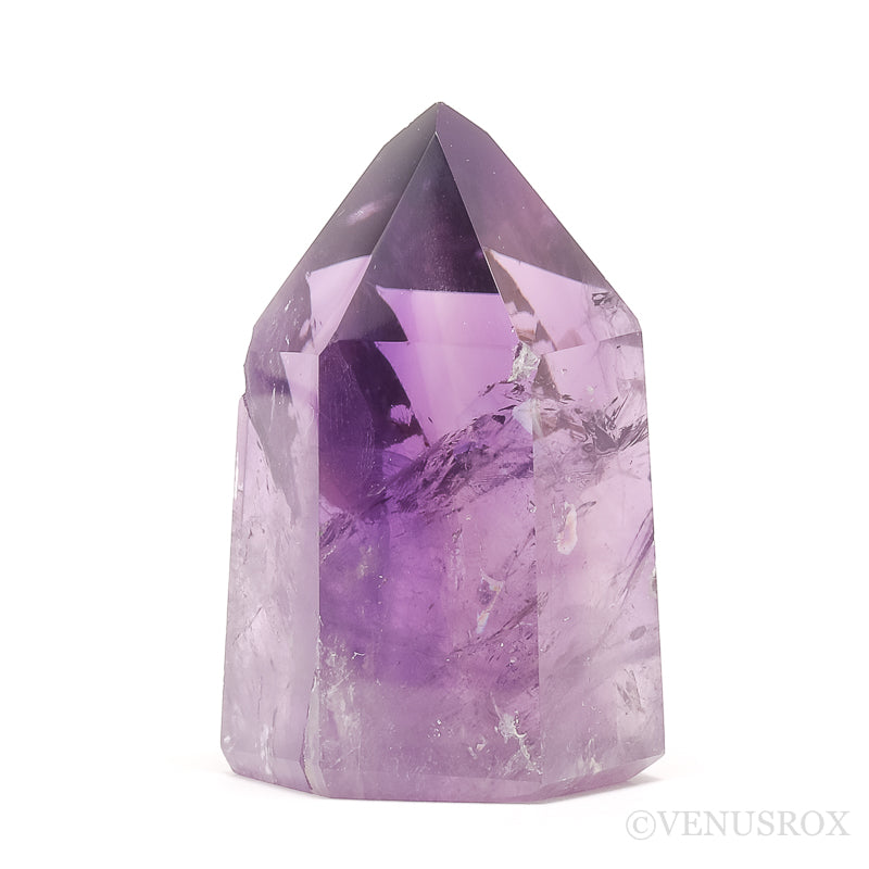 Amethyst Phantom Polished Point from Brazil | Venusrox