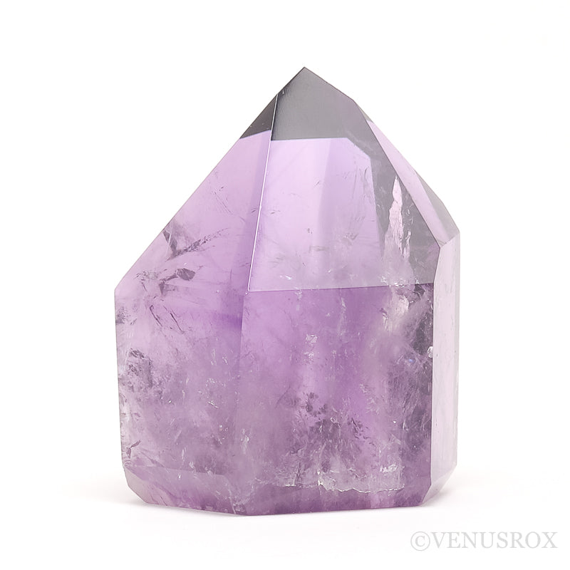 Amethyst Phantom Polished Point from Brazil | Venusrox