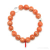 Orange Calcite Bead Bracelet from Brazil | Venusrox