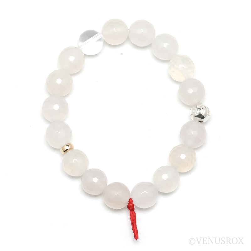 White Agate Bracelet from Brazil | Venusrox