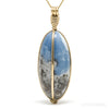 Owyhee Blue Opal Natural Crystal Pendant from the Owyhee Dam, Lake Owyhee State Park, Malheur County, Oregon, USA | Venusrox