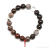 Petrified Wood Bead Bracelet from Indonesia | Venusrox