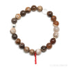 Petrified Wood Bead Bracelet from Indonesia | Venusrox