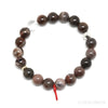 Petrified Wood Bead Bracelet from Indonesia | Venusrox