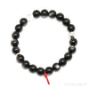 Silver Sheen Obsidian Bead Bracelet from Mexico | Venusrox