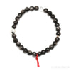 Silver Sheen Obsidian Bead Bracelet from Mexico | Venusrox