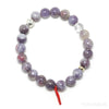 Lepidolite with Pink Tourmaline Bead Bracelet from Brazil | Venusrox