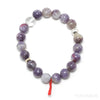 Lepidolite with Pink Tourmaline Bead Bracelet from Brazil | Venusrox