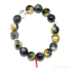 Blonde Tigers Eye with Falcons Eye Bracelet from South Africa | Venusrox