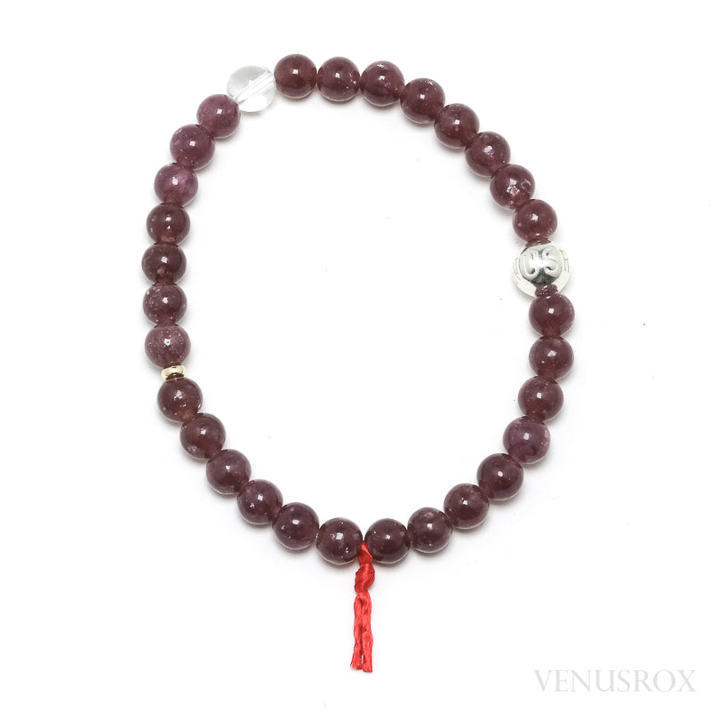 Lepidolite Bead Bracelet from Brazil | Venusrox