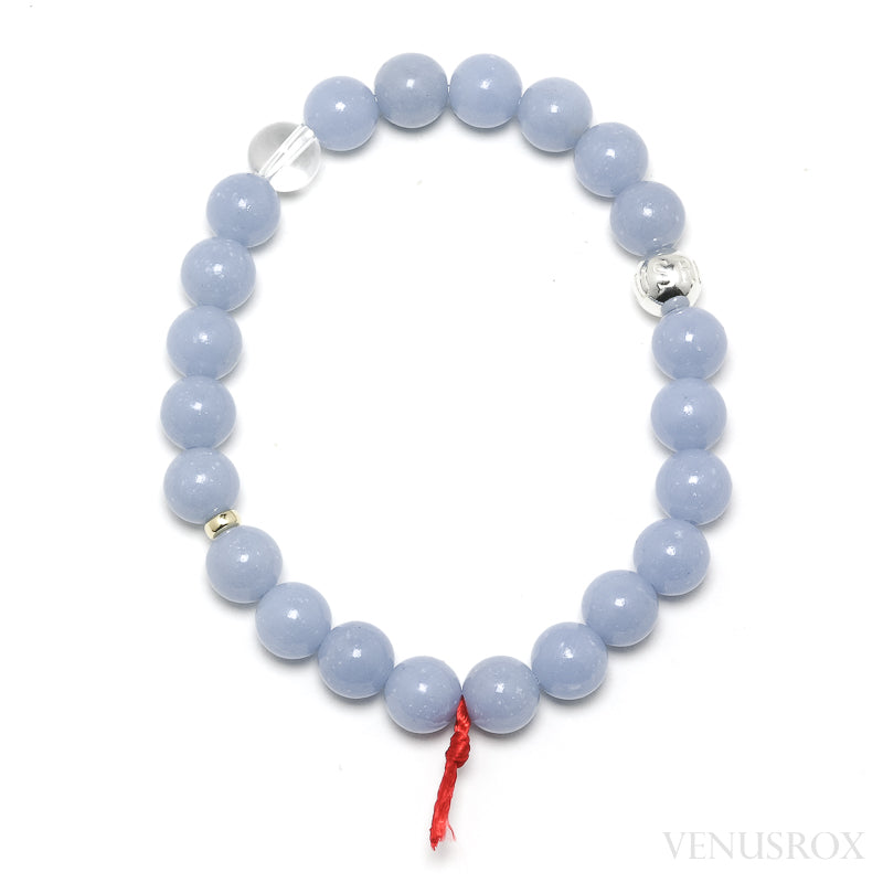 Angelite Bead Bracelet from Peru | Venusrox