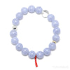 Blue Lace Agate Bracelet from Malawi | Venusrox