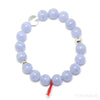 Blue Lace Agate Bracelet from Malawi | Venusrox