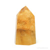 Golden Quartz Polished Point from Brazil | Venusrox