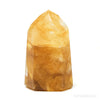 Golden Quartz Polished Point from Brazil | Venusrox