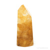 Golden Quartz Polished Point from Brazil | Venusrox