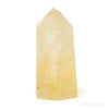 Golden Quartz Polished Point from Brazil | Venusrox