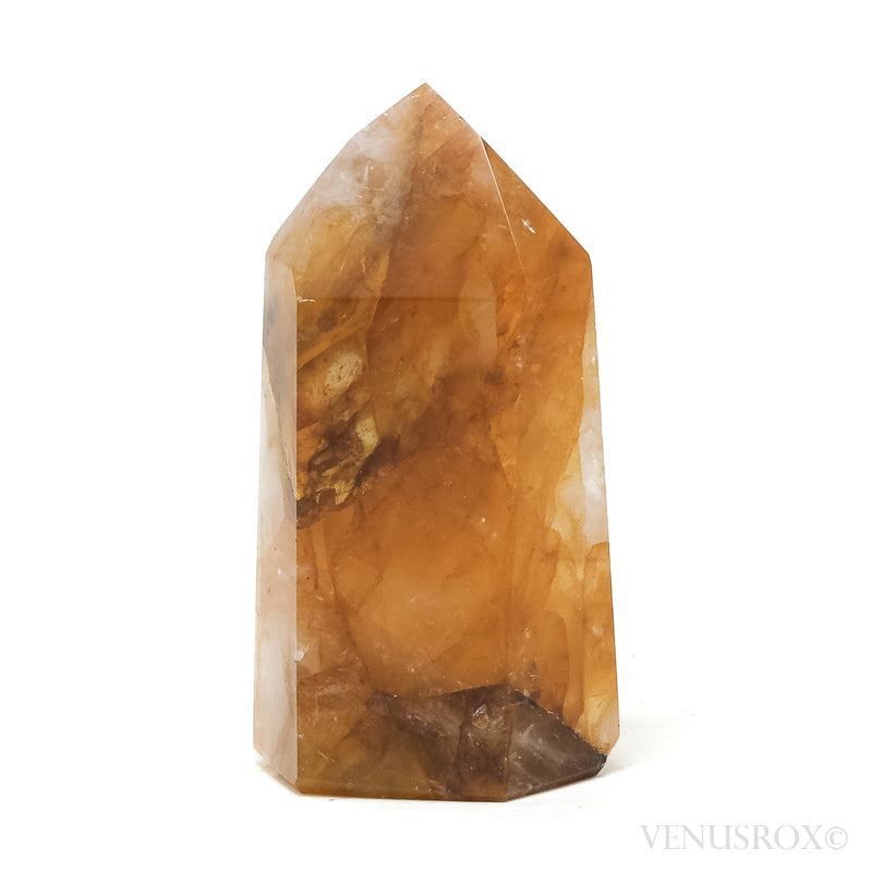 Golden Quartz Polished Point from Brazil | Venusrox