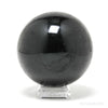 Black Tourmaline Polished Sphere from Madagascar | Venusrox