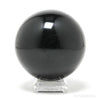 Black Tourmaline Polished Sphere from Madagascar | Venusrox