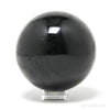 Black Tourmaline Polished Sphere from Madagascar | Venusrox