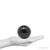 Black Tourmaline Polished Sphere from Madagascar | Venusrox