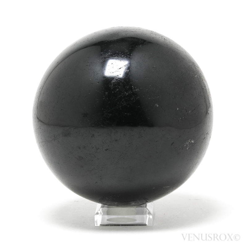 Black Tourmaline Polished Sphere from Madagascar | Venusrox